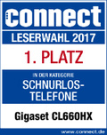 1. Platz für das Gigaset CL660HX